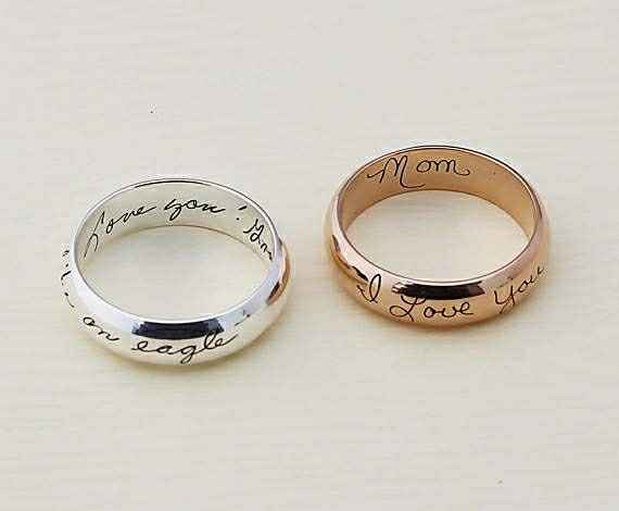 Picked out my handwriting ring! - 1