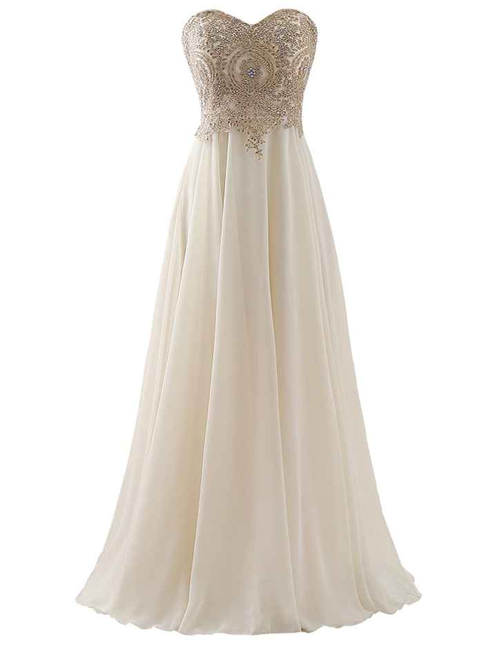 Blush wedding dress - 1