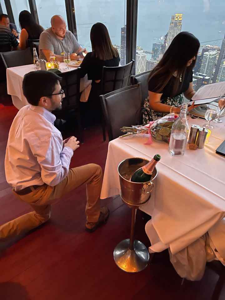 How did everyone get engaged? - 1