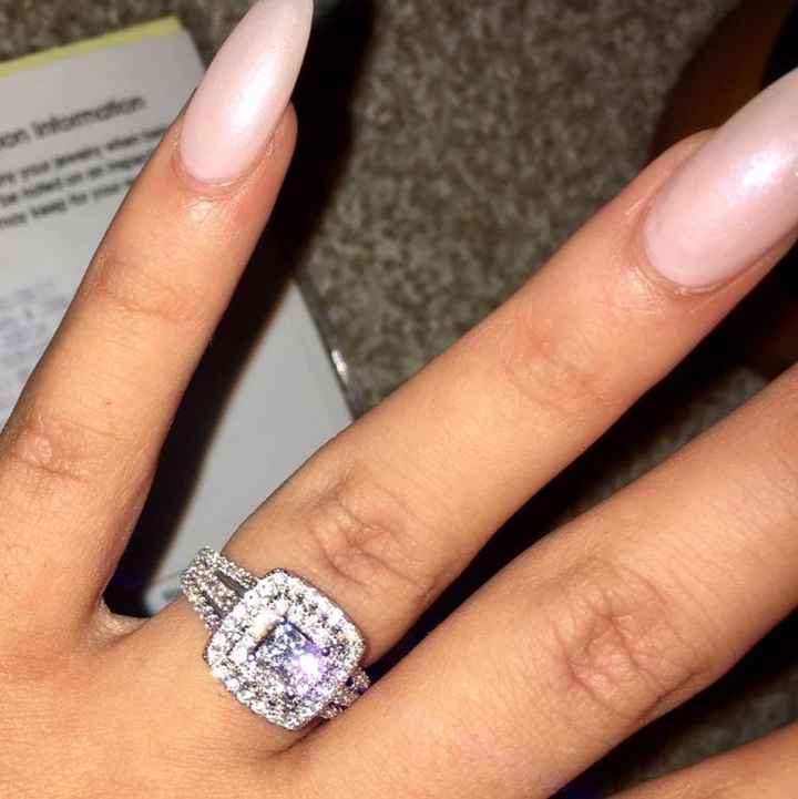 Lets see those beautiful engagement rings