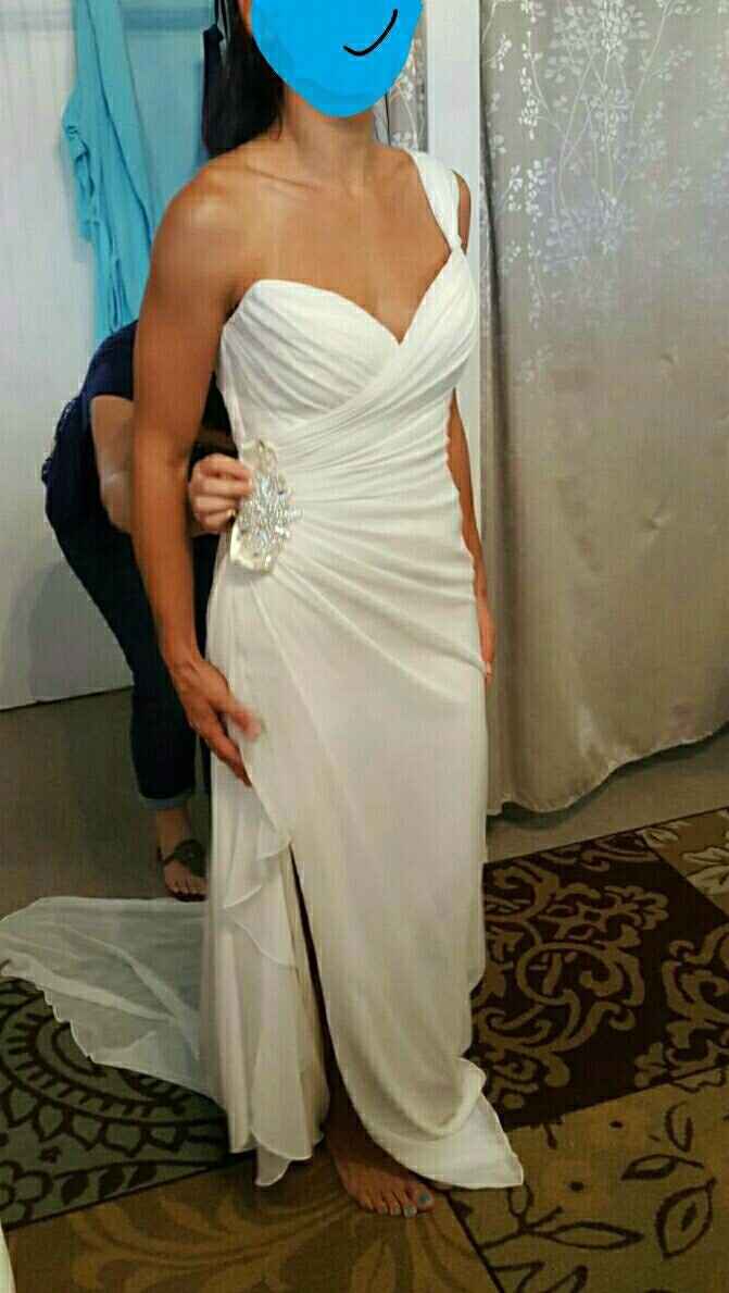 Well Damn. I'm second guessing the dress.