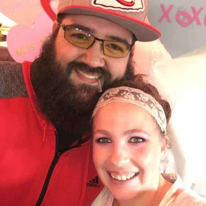 In the selfie spirit, any favorite pic of you and FH or DH?