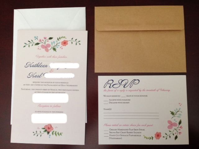DIY Invitations: Does the colour of the font on my invitations have to match my wedding colour exact