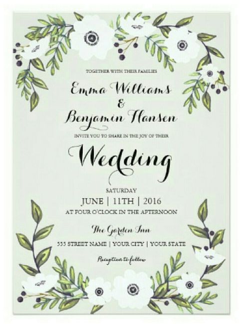 Vistaprint invites (Update)