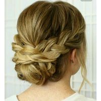 How did you do your hair? Plus size brides