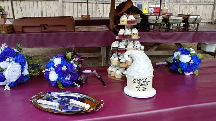 wedding day cake. 