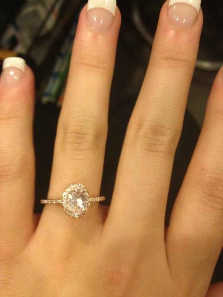 Show Me Your...Non Diamond Engagement Ring