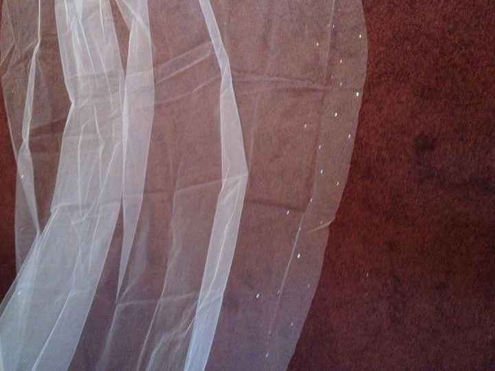Cathedral Length Veil with Swarovski Crystals