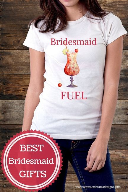When you surprise your bridesmaid.