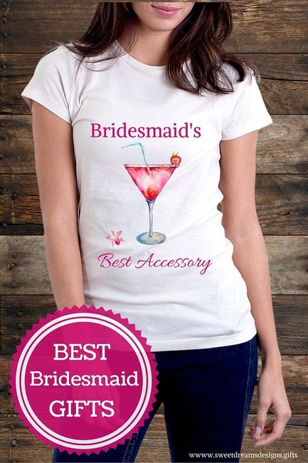 When you surprise your bridesmaid.