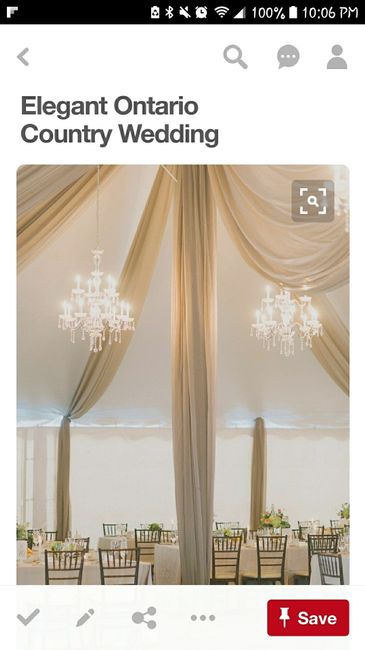 Decorating a 60×40 pole tent