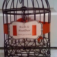 GIFT TABLE BIRDCAGE