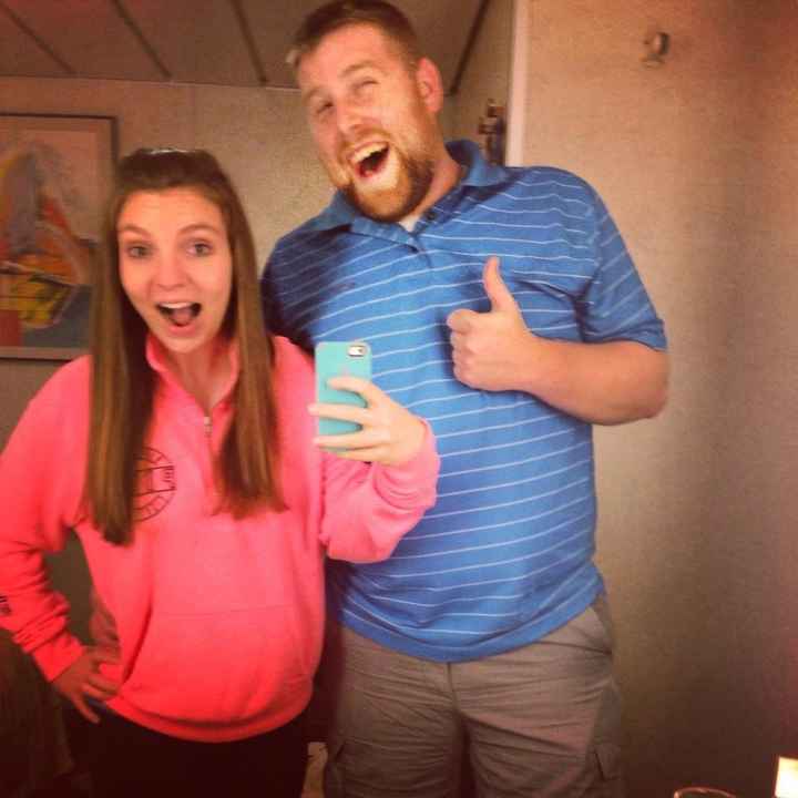 Share your favorite  non professional picture of you, and your SO