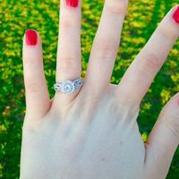 SPINOFF: Whether you like your engagement ring or not, let's see them!