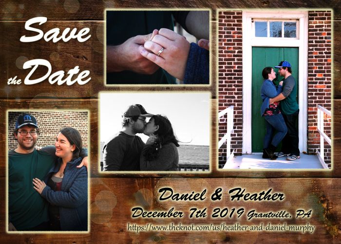 Just sent out save the dates! Geeking out a bit! - 1