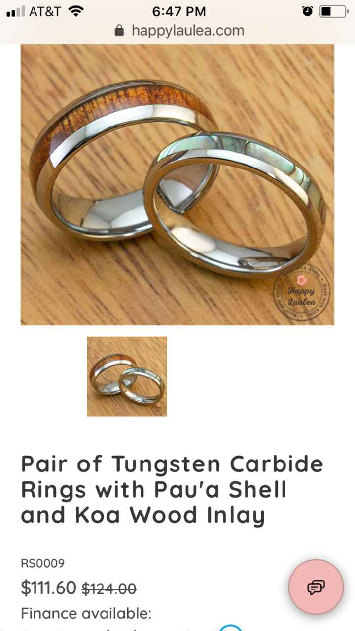 i got my wedding band! Show me your beautiful rings! - 1