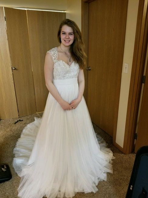 Said yes to another dress!! - 2