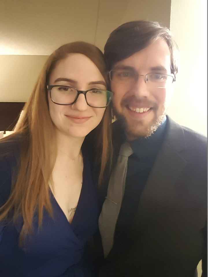 1 week before we got engaged- at a friend's wedding!