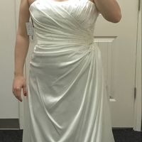 Help! White jacket with ivory dress - 1