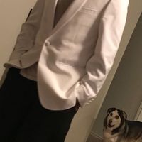 Help! White jacket with ivory dress - 2