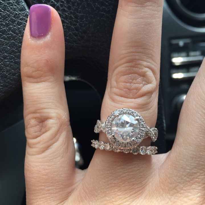 Does anyone else have this ring? Wedding band help!