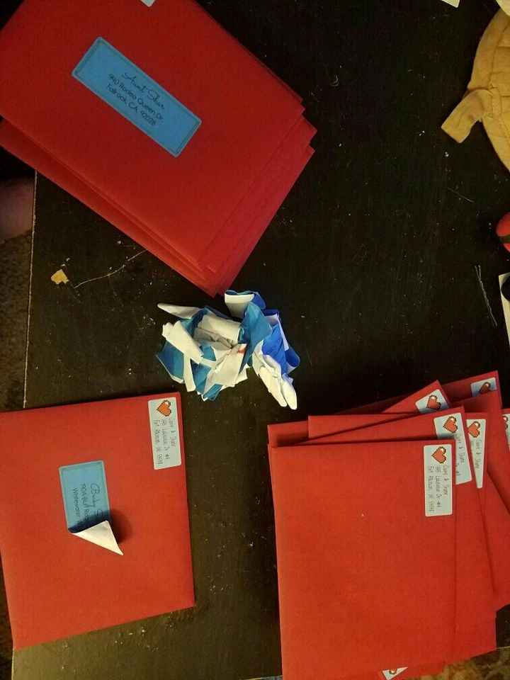 When the Fiance helps...