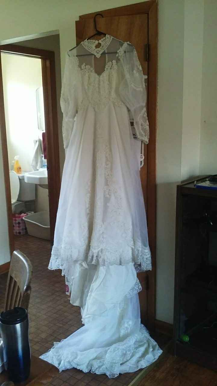 I said yes to the dress!