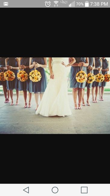 Bridemaids Flowers