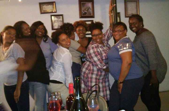 I just got to brag....Love my Bridesmaids!