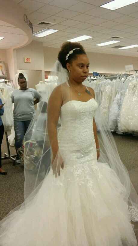 Such an AMAZING FEELING....Saying YES TO THE DRESS!