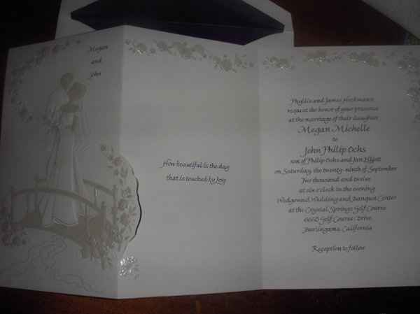 Our invites came in!