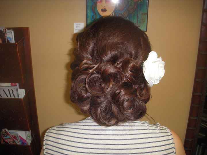 Hair Trial Pics!! :)