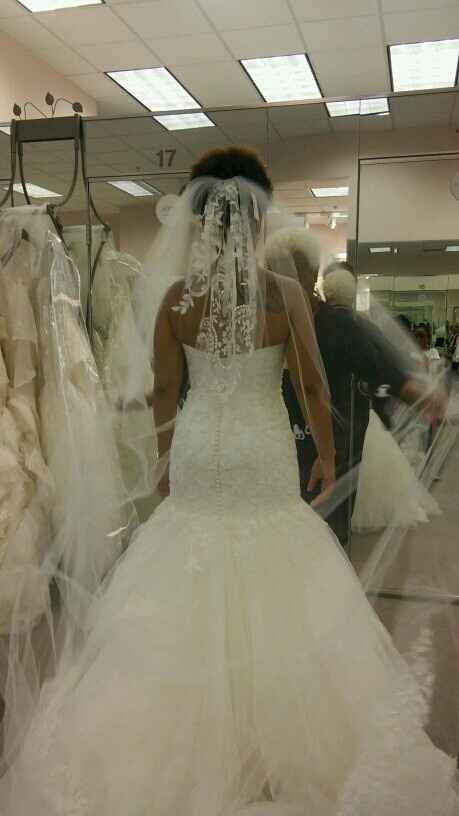 Such an AMAZING FEELING....Saying YES TO THE DRESS!