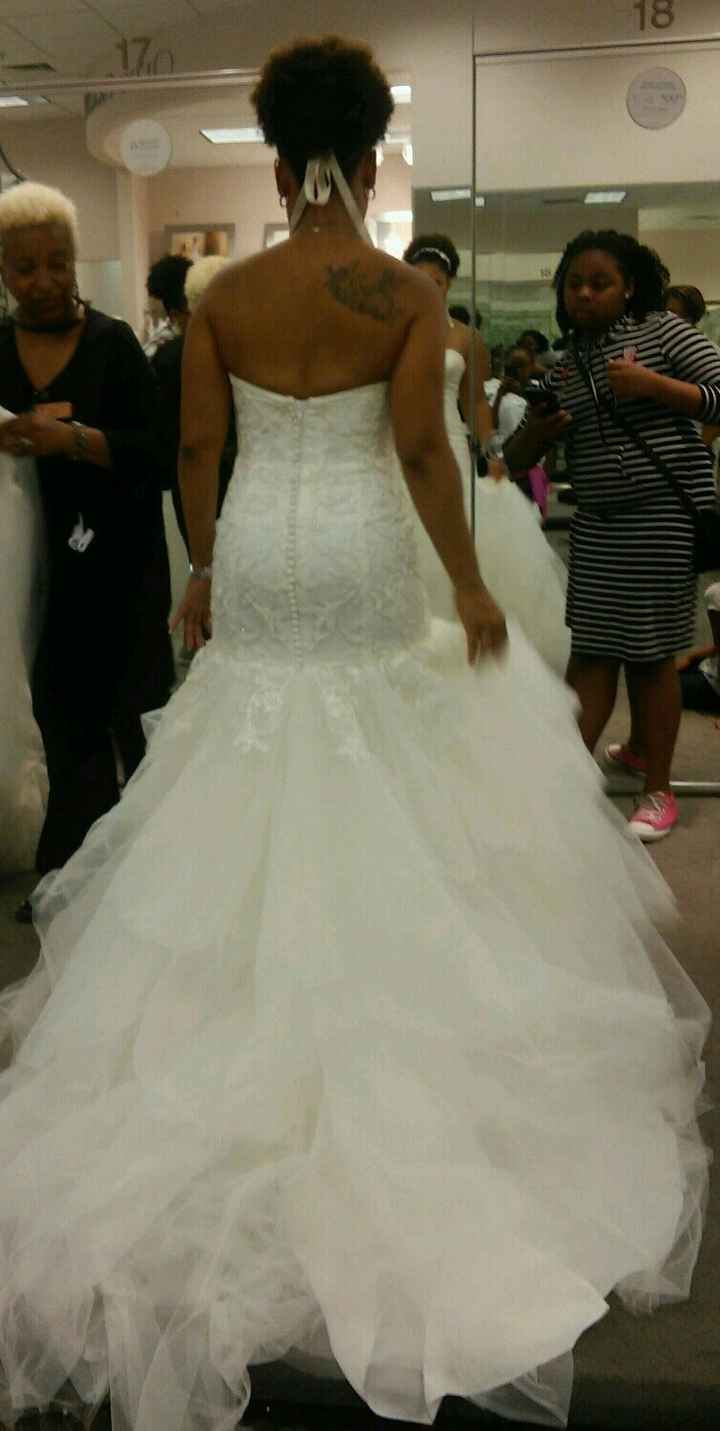 Such an AMAZING FEELING....Saying YES TO THE DRESS!