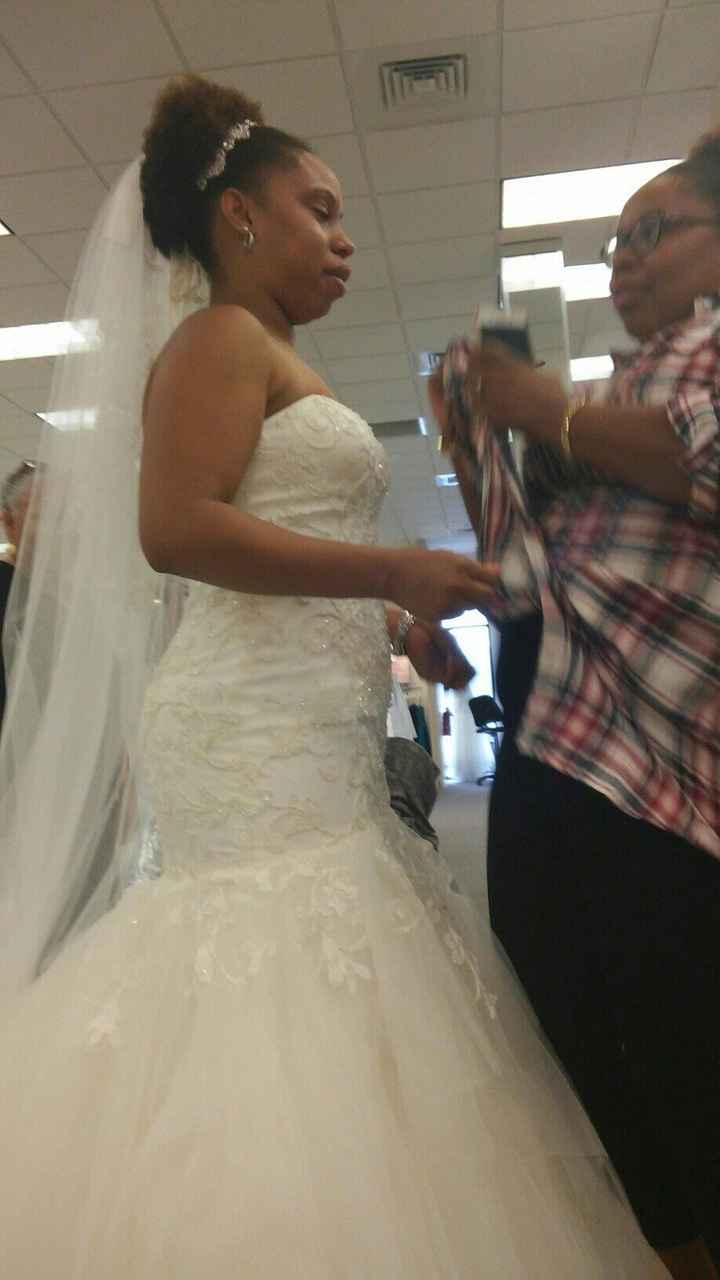 Such an AMAZING FEELING....Saying YES TO THE DRESS!