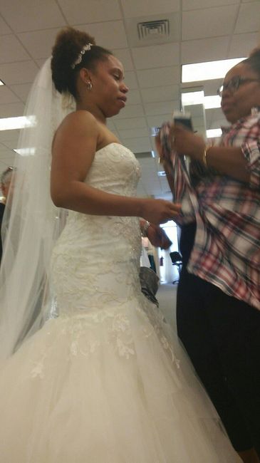 Such an AMAZING FEELING....Saying YES TO THE DRESS!