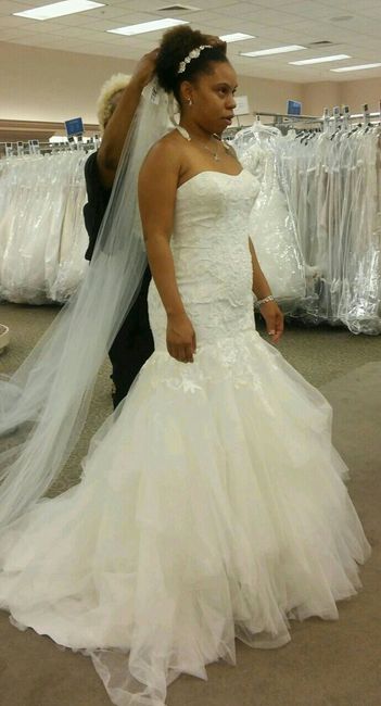 Let me see what you're wearing on your wedding day