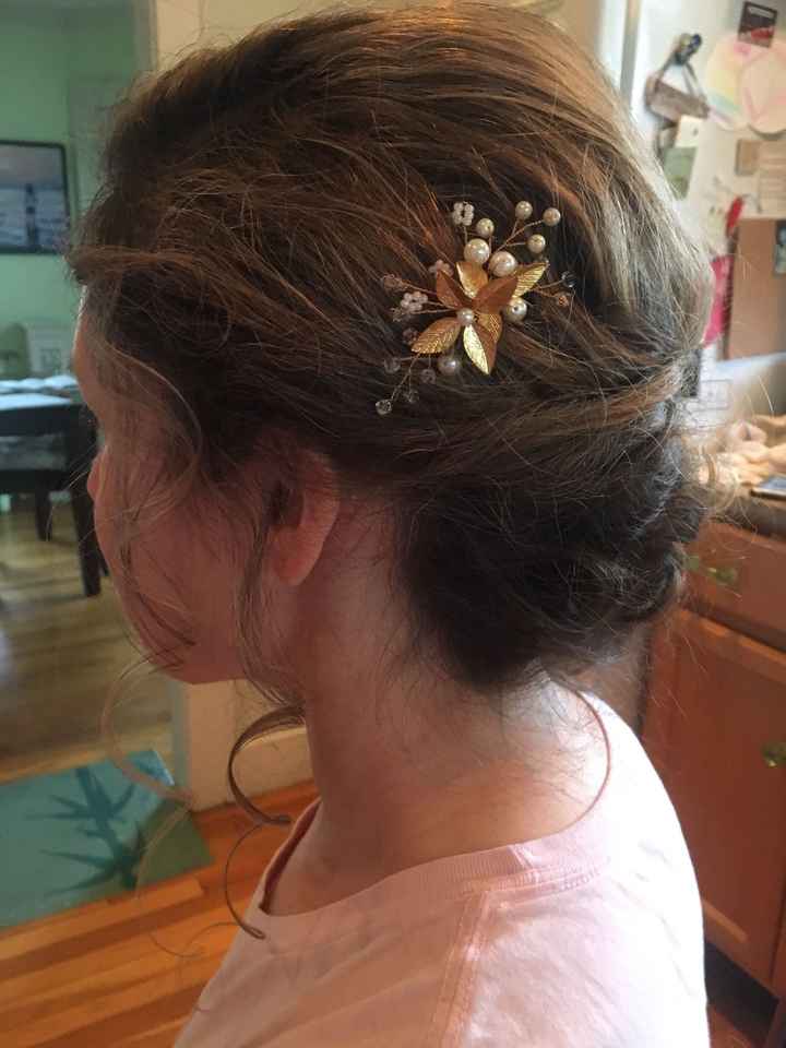 Show me your wedding hair!