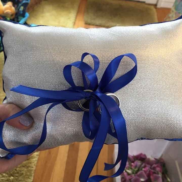 What are your ring bearers carrying?