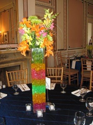 POST CREATIVE/FUN CENTERPIECES...