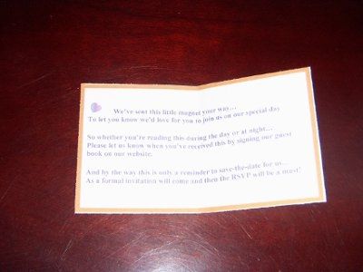 Our STD packets have been mailed! (pics)