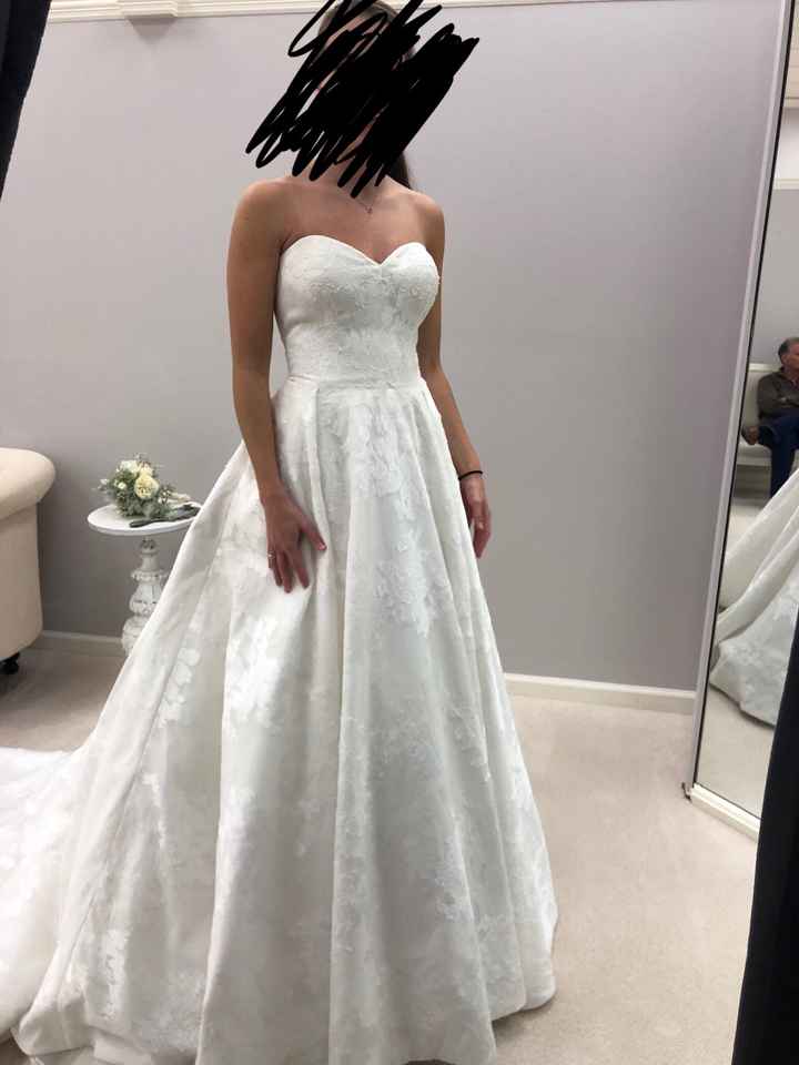 Said yes to the dress! - 1