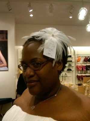 Which one do you like better?  Also, Show me you headpeice!