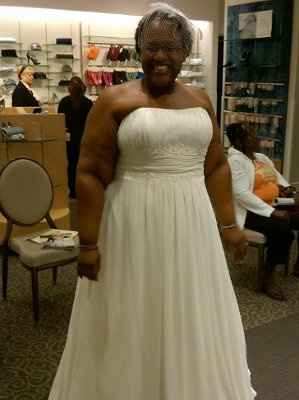 tried on my dress...and now I dont know....