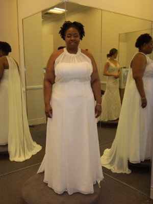 Finally!!! ...pics of Sha's gown.