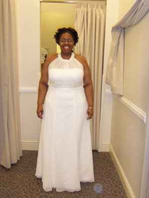 Finally!!! ...pics of Sha's gown.