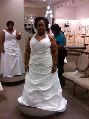 Our Final Trip To David's Bridal (w/pics)..and a purchase!!!