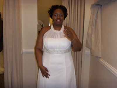 Finally!!! ...pics of Sha's gown.