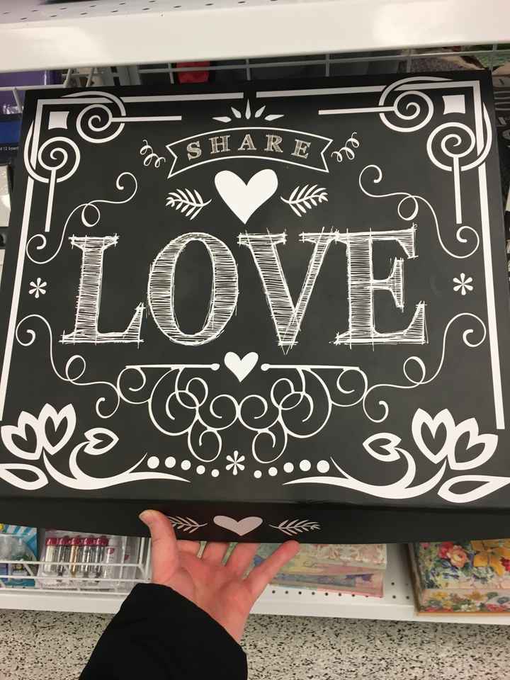 Where would guests put wedding cards?