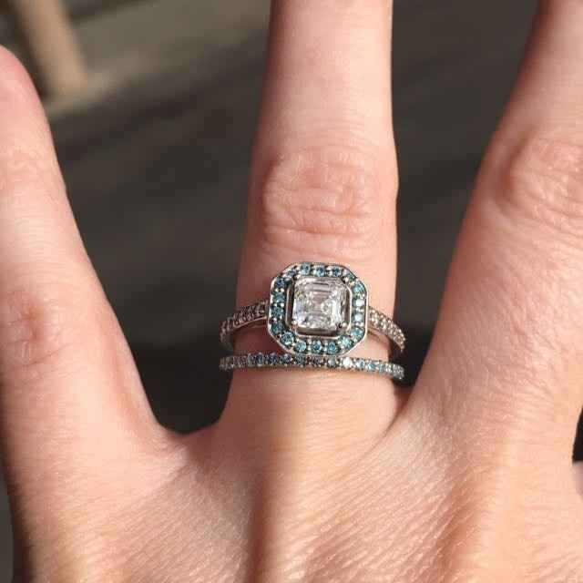 Engagement ring/wedding ring